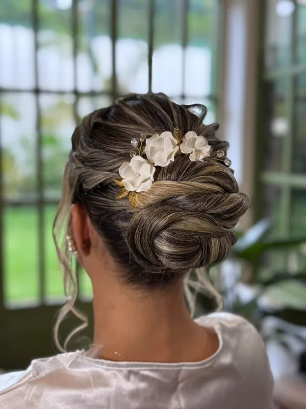 Penteado coque